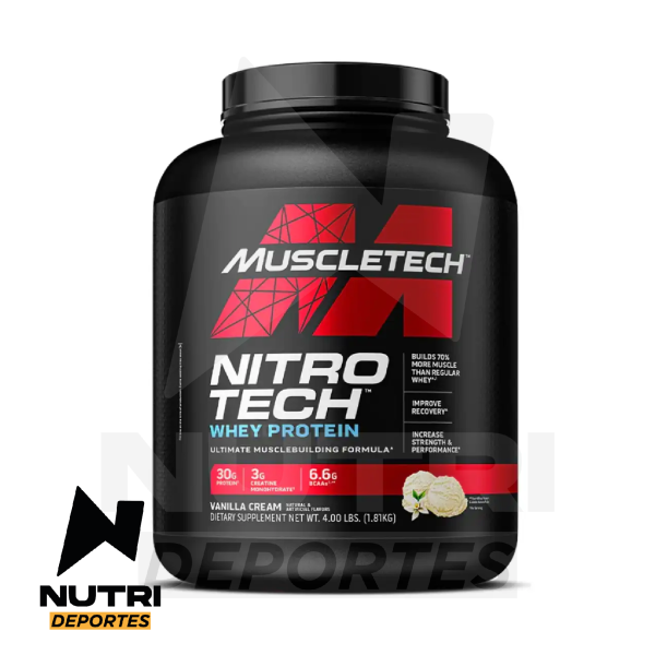 NITRO TECH WHEY PROTEIN 4LB